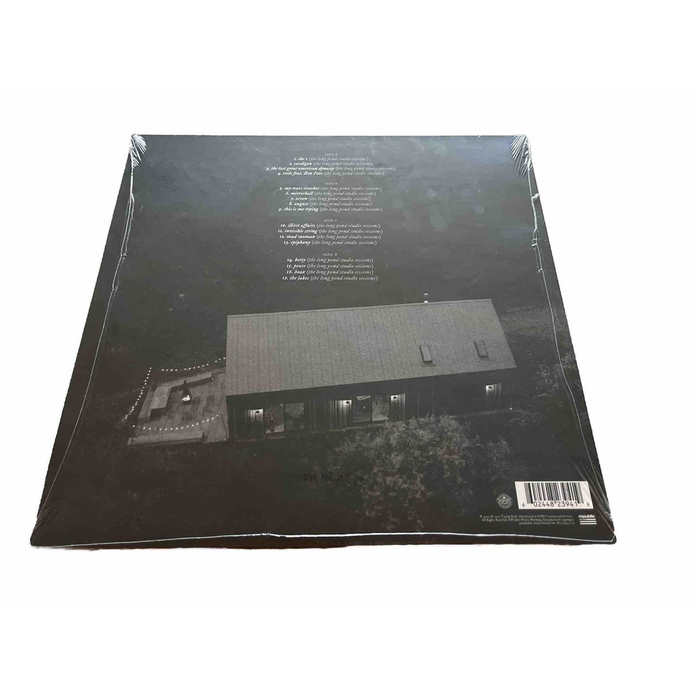 *SEALED* Taylor Swift Folklore Long Pond New Vinyl Record Store Day - Picture 2 of 4
